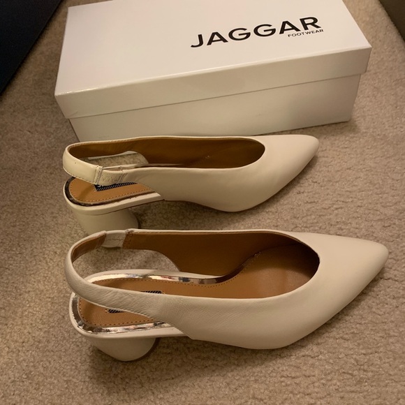 Jaggar Tempt leather curved heel - Picture 3 of 7